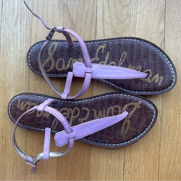 Sam Edelman Lilac Gigi Thong Sandal - Picture 1 of 7